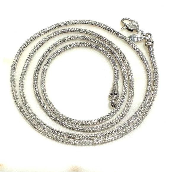 Robert Manse Bali Indonesia Sterling Silver Tulang Naga Chain Necklace 2.65mm - Picture 15 of 16